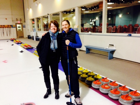 Thanks for the great day at the Curling Club!
